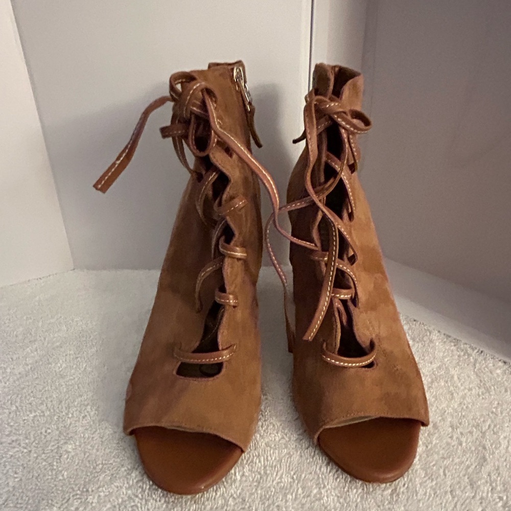 Sam Edelman Brown Suede Ankle Boot